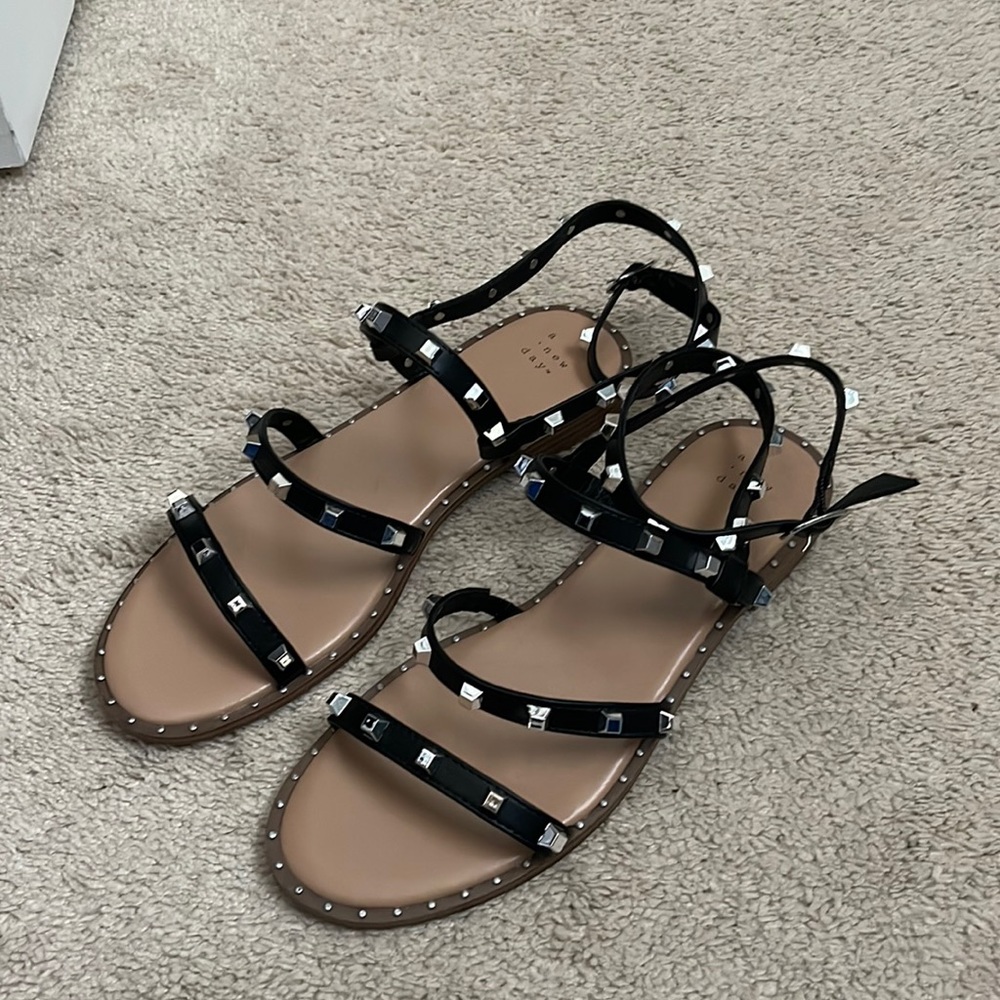 A New Day Astrid Studded Strap Sandals